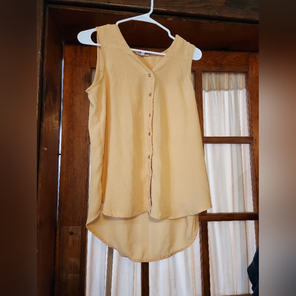 Maurices Yellow Blouse